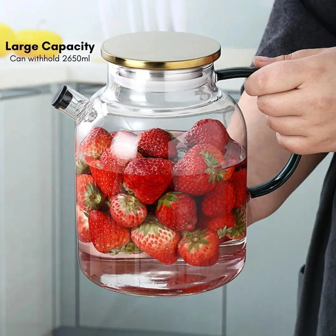 Lana Borosilicate Glass Jug Set-Speckled Space