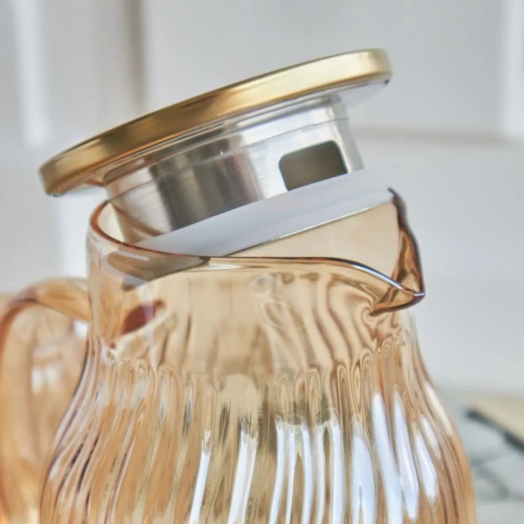 Neonir Borosilicate Glass Jug Set-Speckled Space