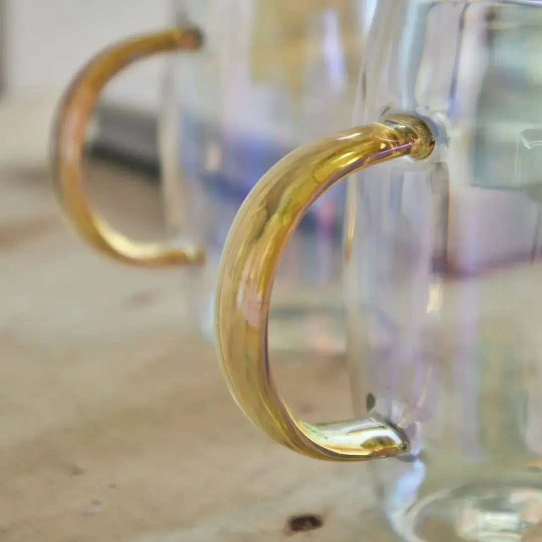 Optus Borosilicate Glass Jug Set-Speckled Space