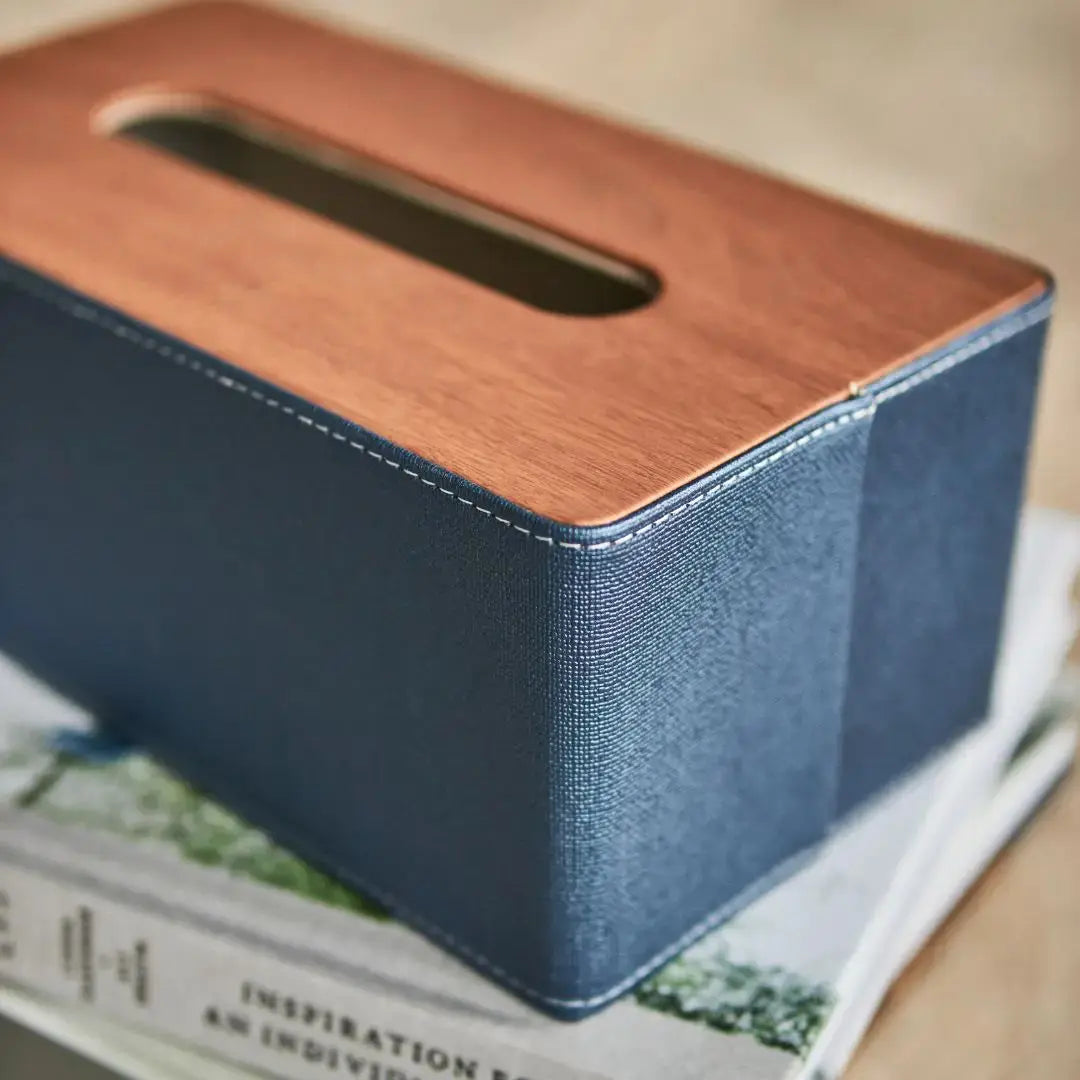 Itzel Tissue Box Holder-Speckled Space