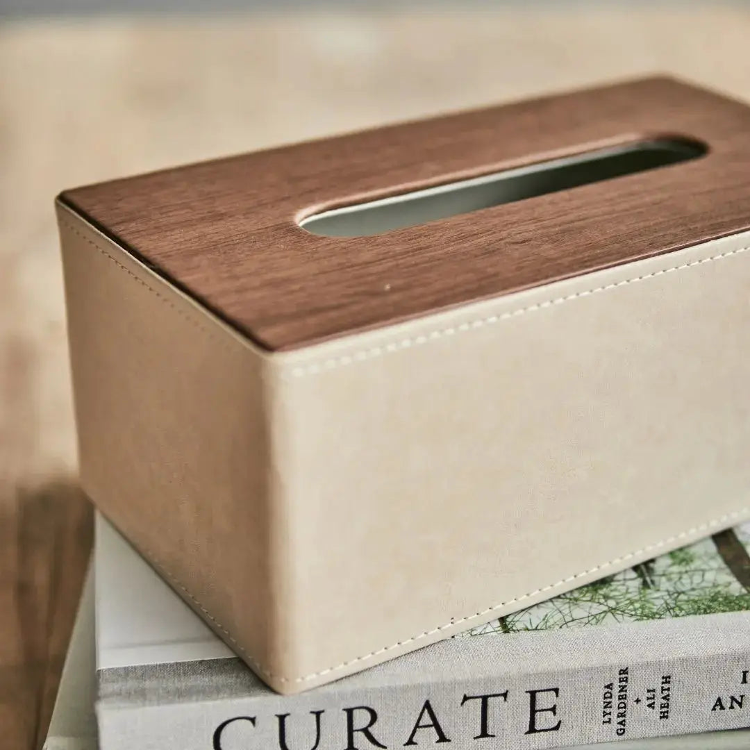Itzel Tissue Box Holder-Speckled Space