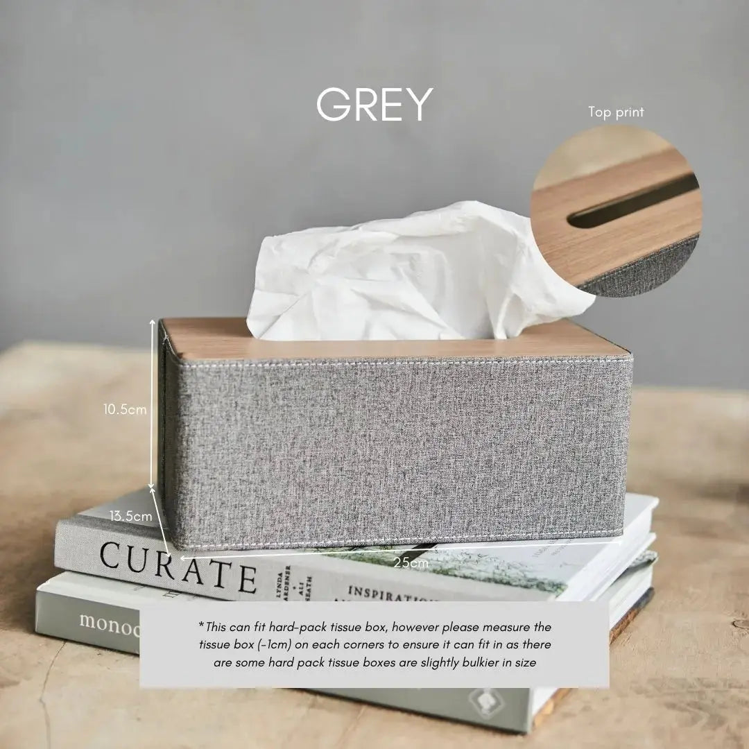 Itzel Tissue Box Holder-Speckled Space