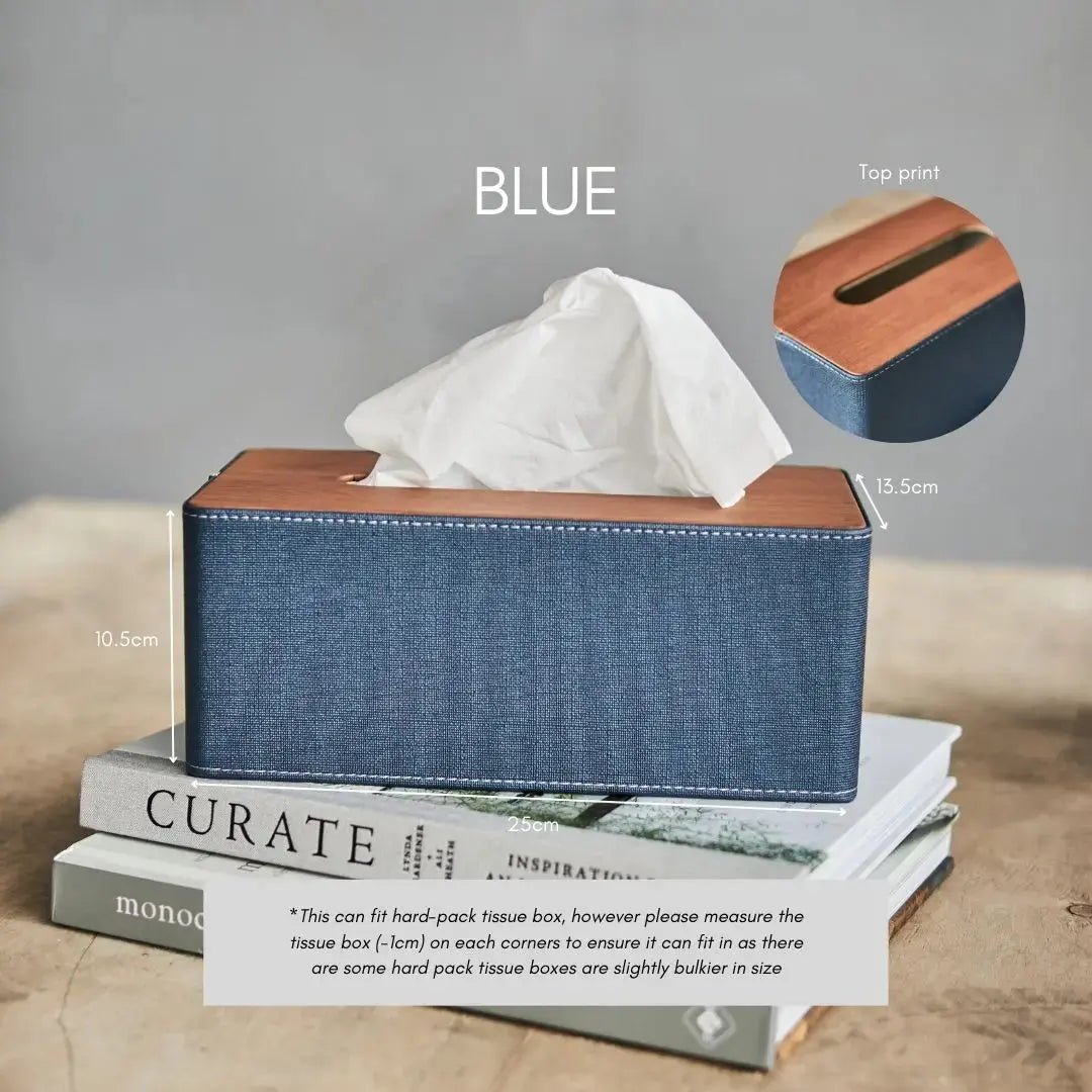 Itzel Tissue Box Holder-Speckled Space