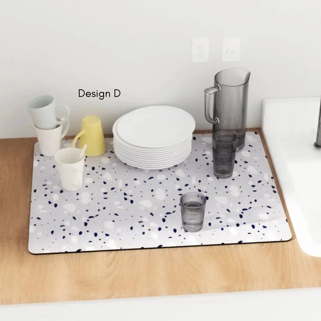 Terena Diatomite Cabinet Table Soft Mat-Speckled Space
