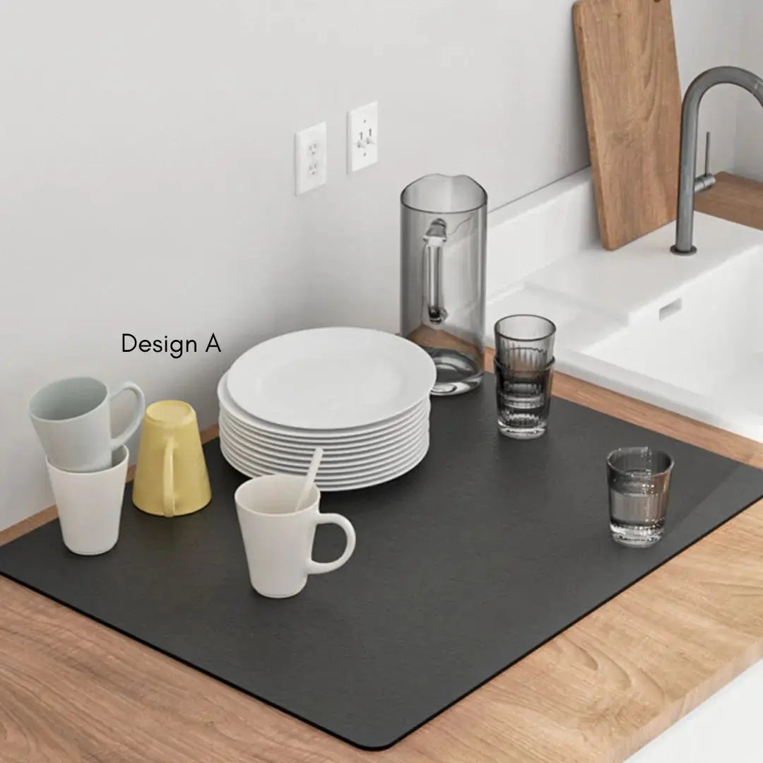 Terena Diatomite Cabinet Table Soft Mat-Speckled Space