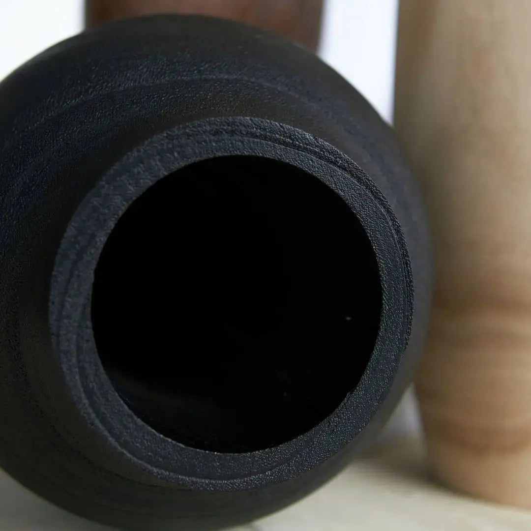 Joden Wooden Vase-Speckled Space