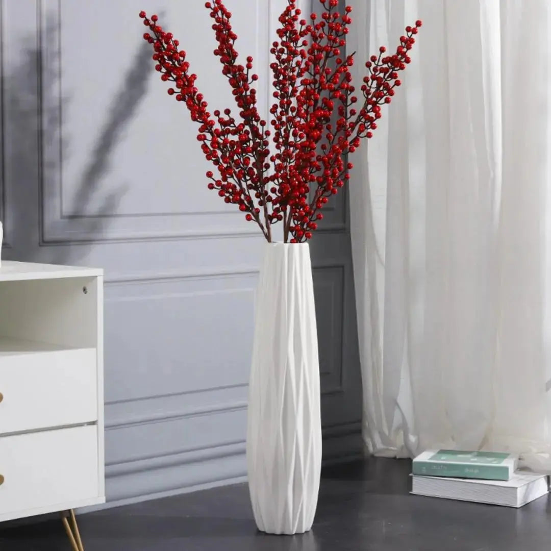 Talyor Ceramic Tall Flower Vase-Speckled Space