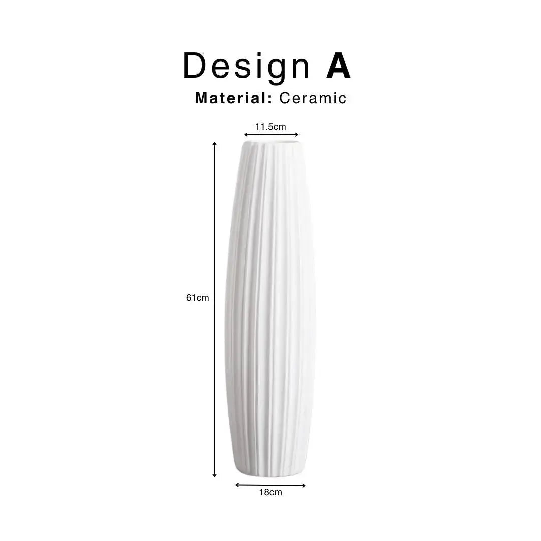 Talyor Ceramic Tall Flower Vase-Speckled Space