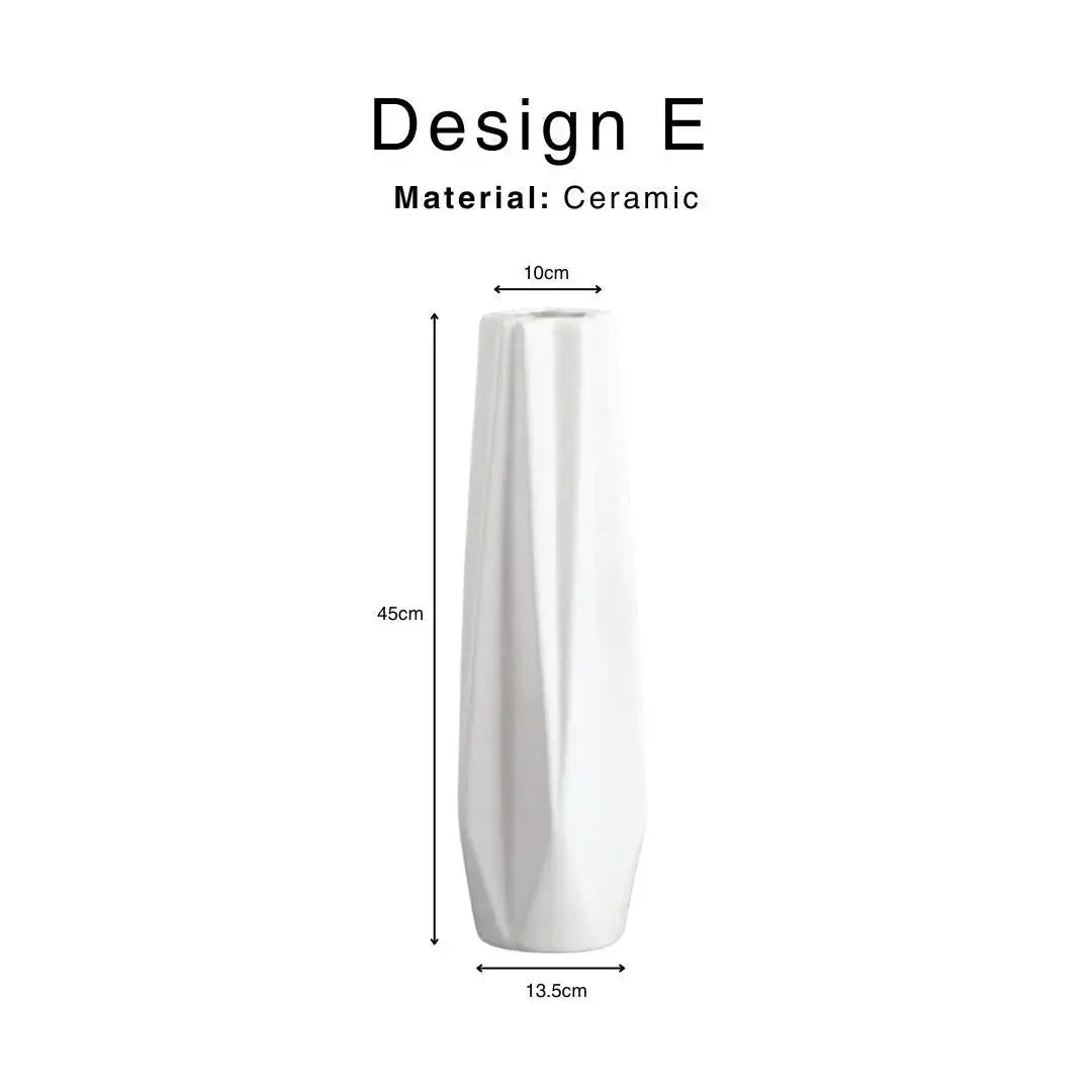 Talyor Ceramic Tall Flower Vase-Speckled Space