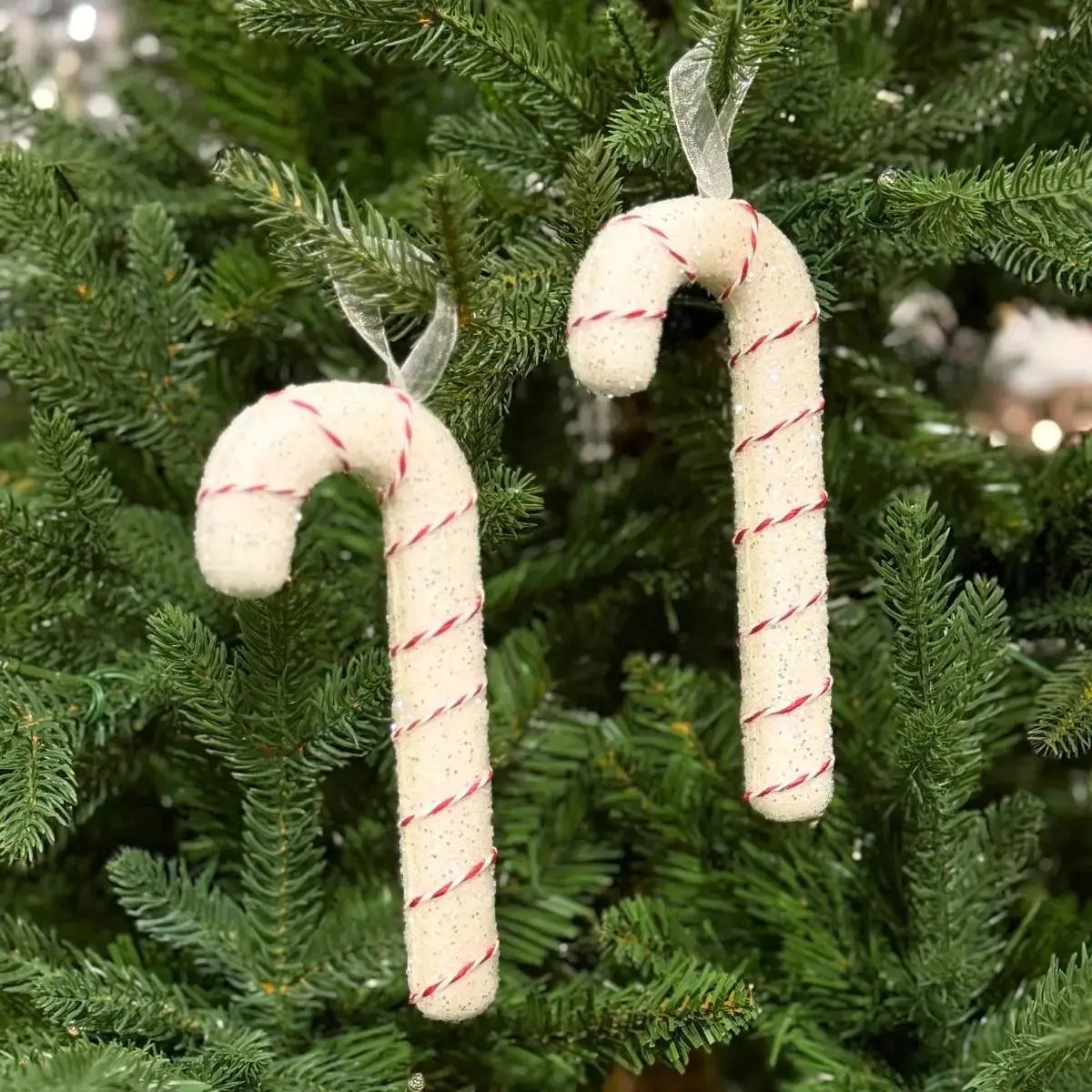 Candyland Hanging Candy Cane B-Speckled Space