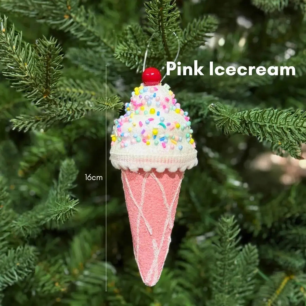 Candyland Hanging Pink Icecream-Speckled Space