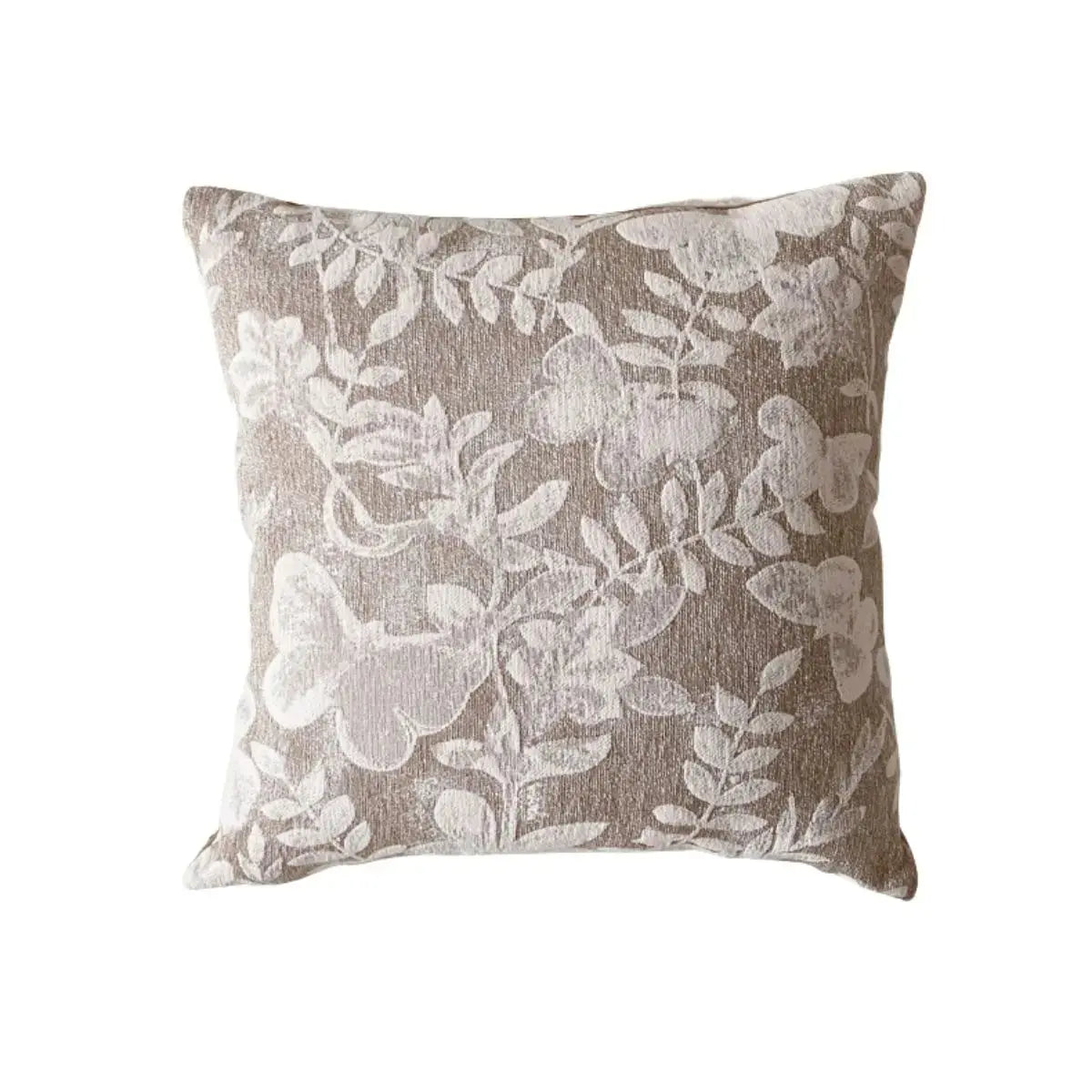 Beckett Cream Floral Cushion Cover B Speckled Space