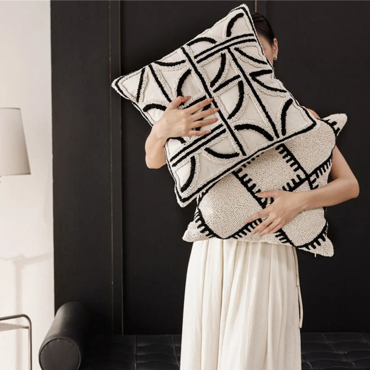 Darcy Tufted Cushion Cover A Speckled Space