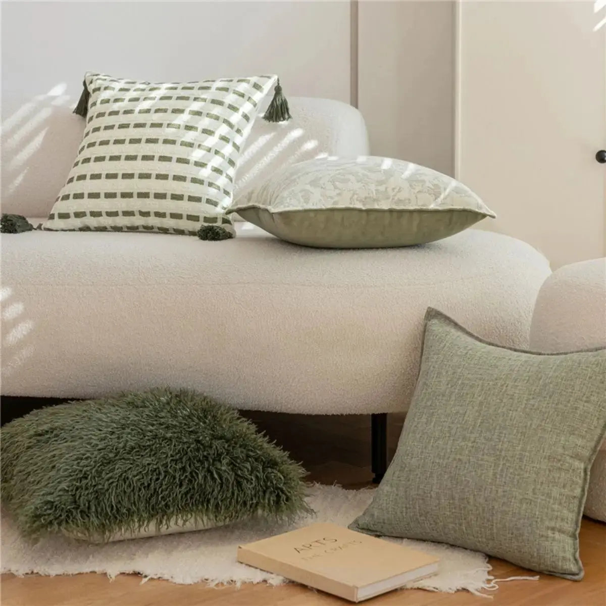 Gail Green Cushion Cover A Speckled Space
