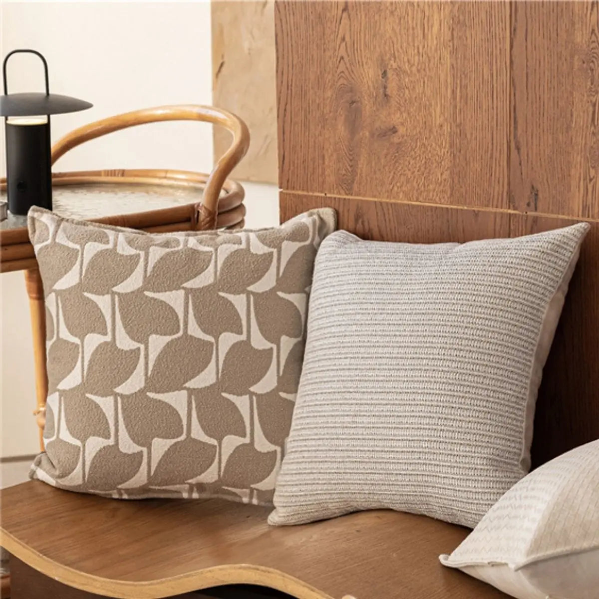 Garret Brown Cushion Cover A Speckled Space