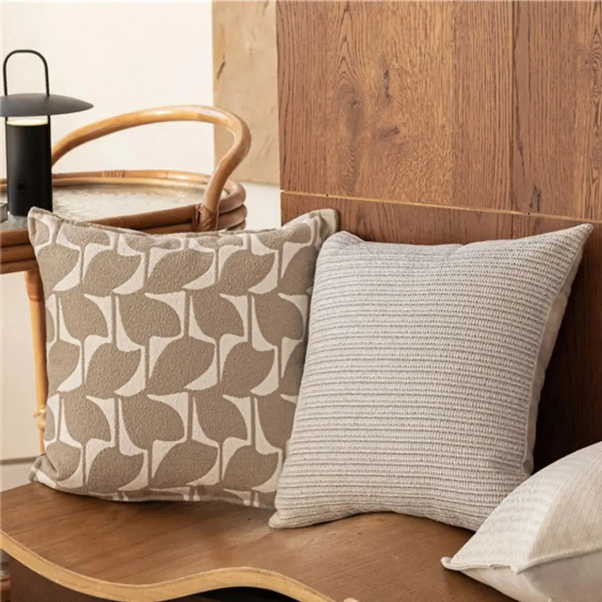 Garret Brown Cushion Cover A Speckled Space