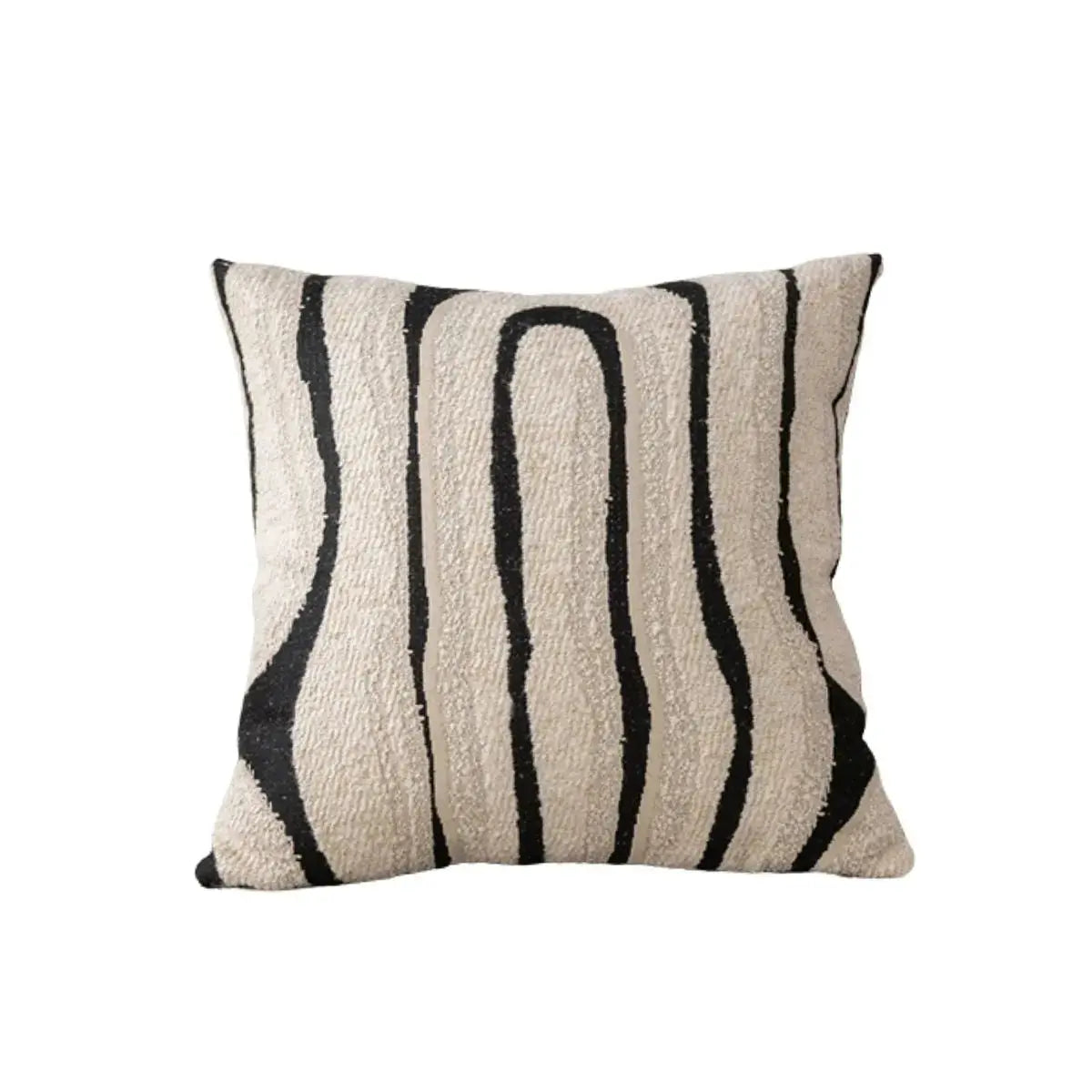 Harpist Black Cream Cushion Cover A Speckled Space