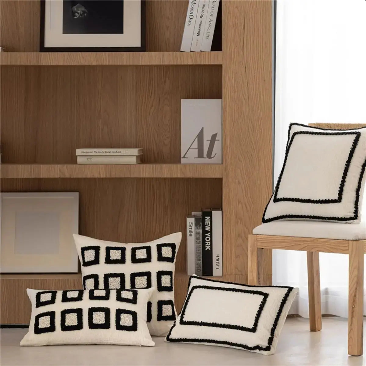 Kendrick Tufted Cushion Cover A Speckled Space