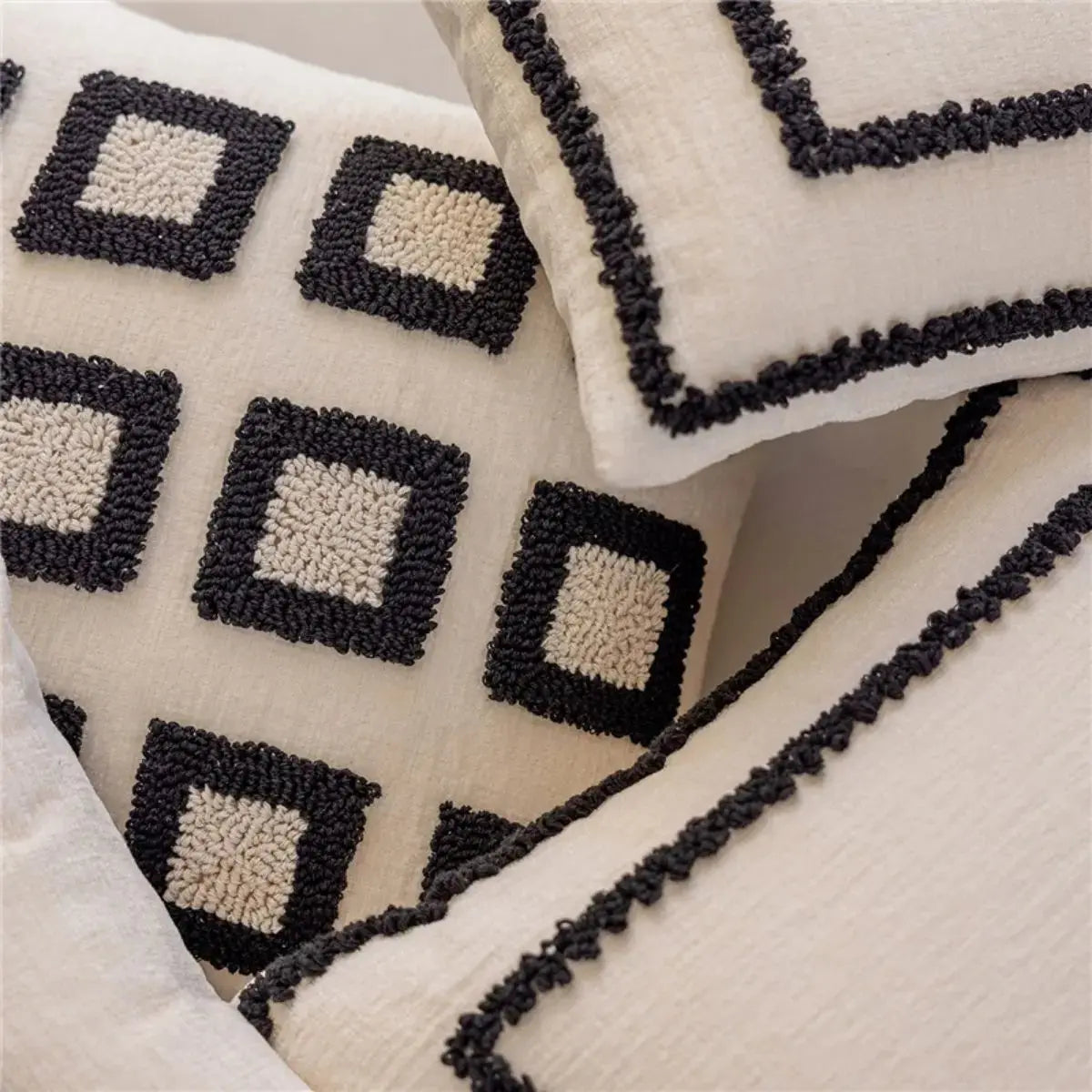 Kendrick Tufted Cushion Cover A Speckled Space