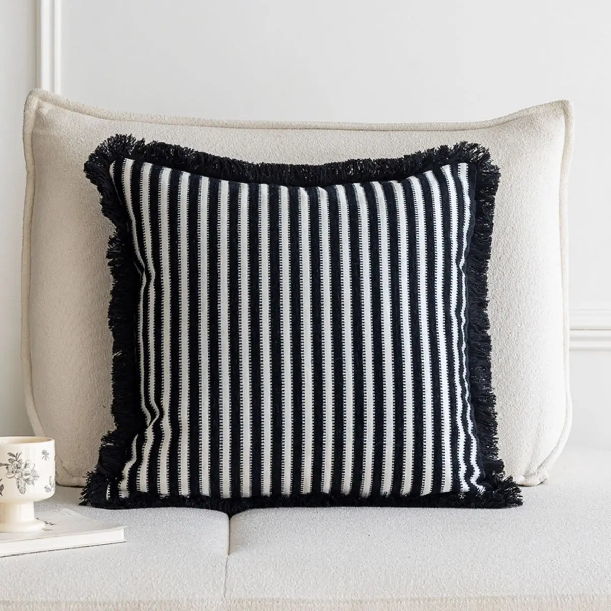 Monia Black Cushion Cover Speckled Space