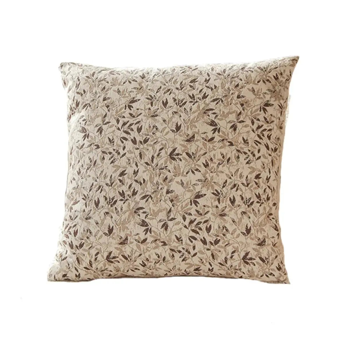 Sachi Brown Floral Cushion Cover C Speckled Space