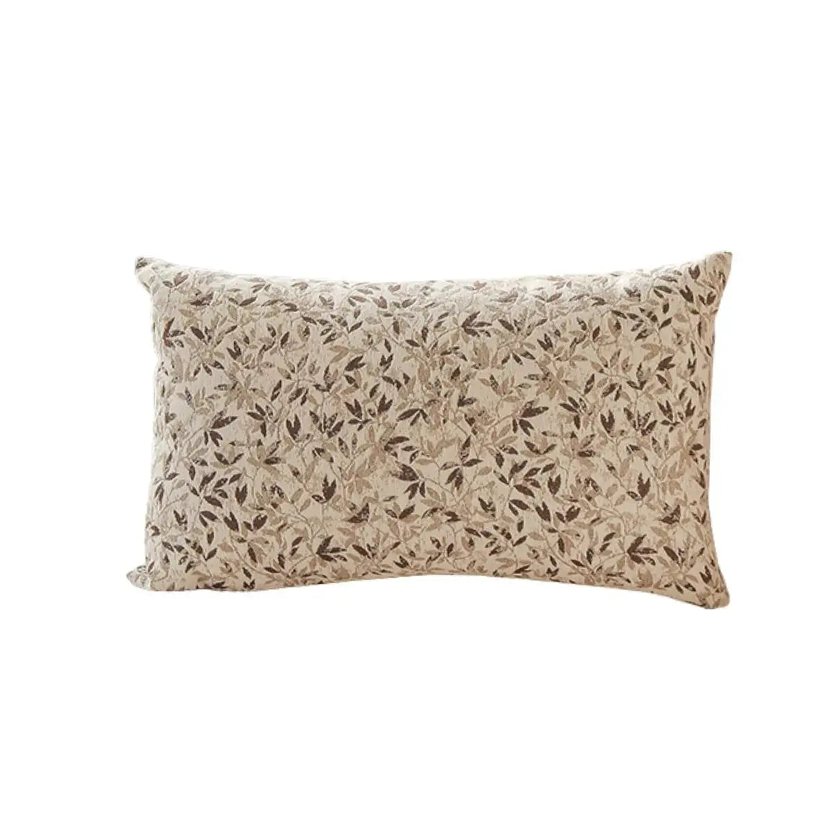 Sachi Brown Floral Cushion Cover D Speckled Space