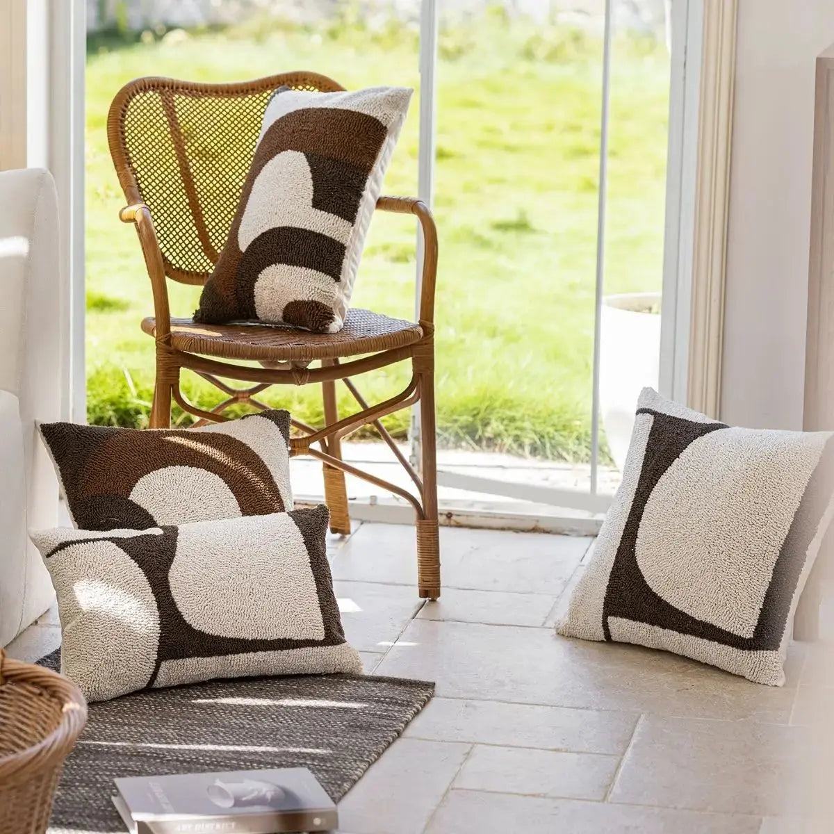 Uily Tufted Cushion Cover A Speckled Space