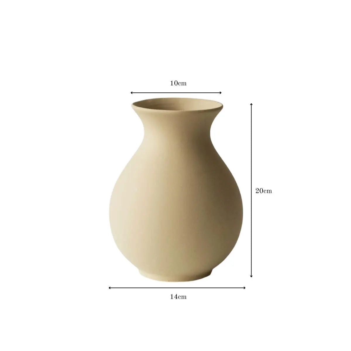 Bellerina Ceramic Decorative Vase Speckled Space