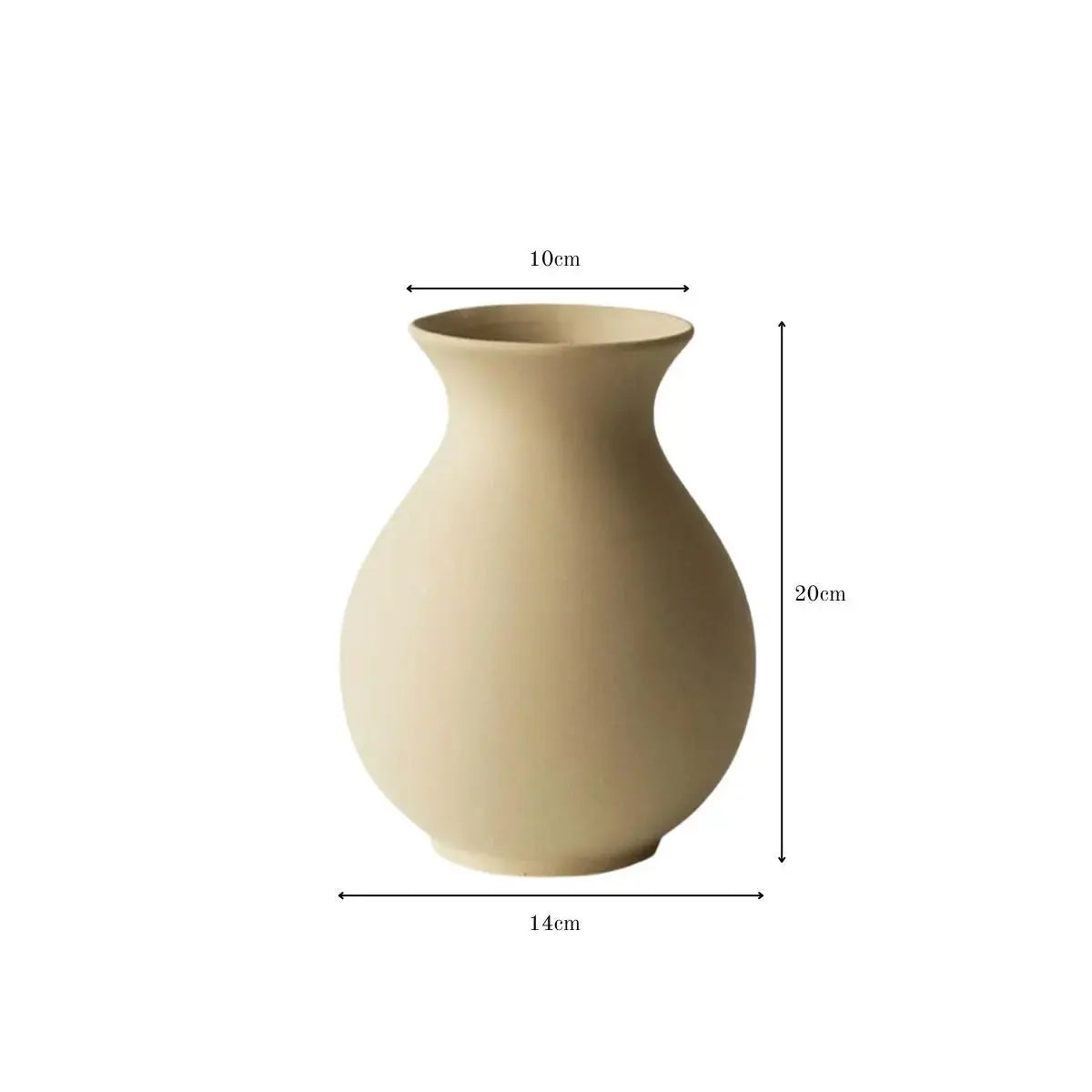Bellerina Ceramic Decorative Vase Speckled Space