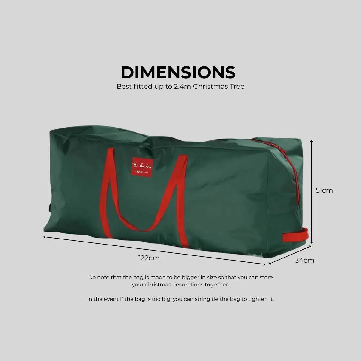 Christmas Tree Storage Bag-Speckled Space