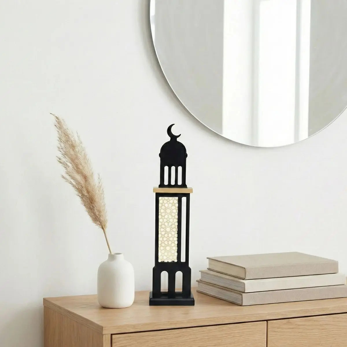 Crescent Mosque Table Decor Speckled Space