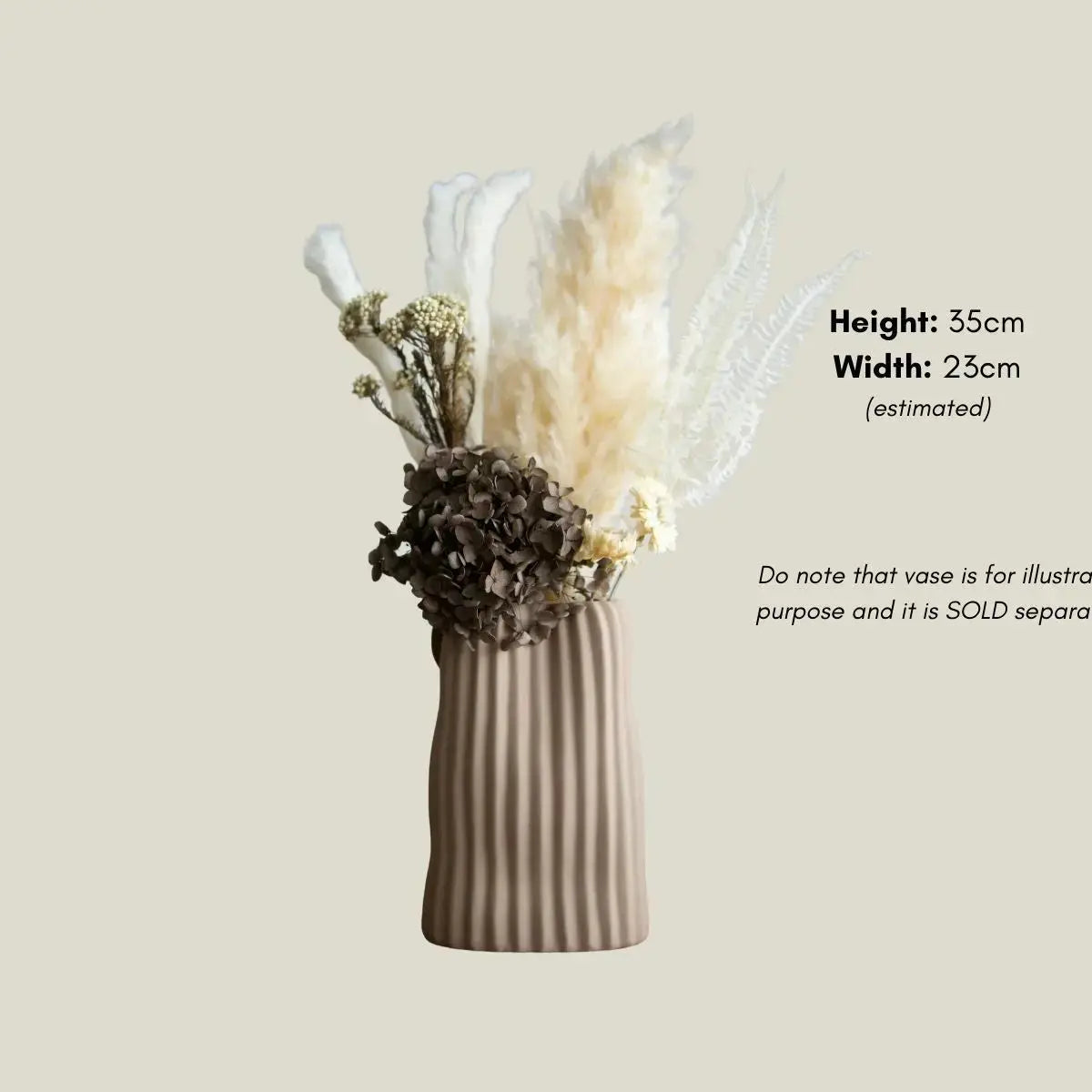 Dried Floral Arrangement I Speckled Space