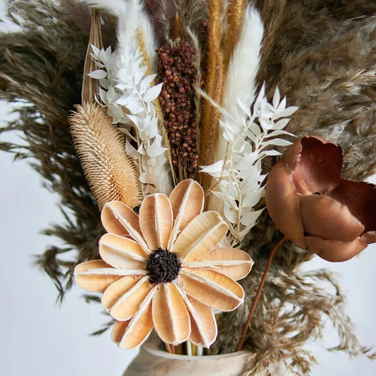 Dried Floral Pampas Arrangement D Speckled Space