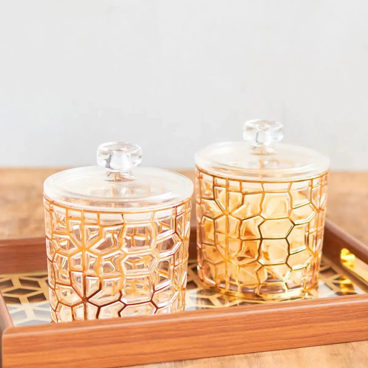 Farrah Air Tight Acrylic Canister Speckled Space