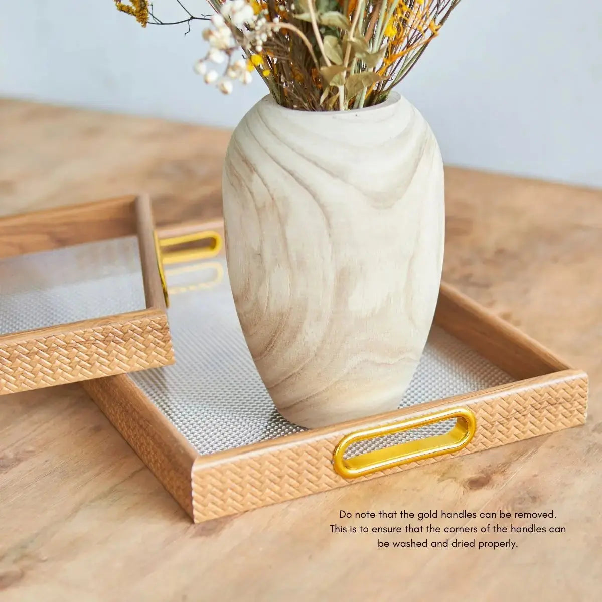 Kensington Acrylic Decorative Serving Tray Speckled Space