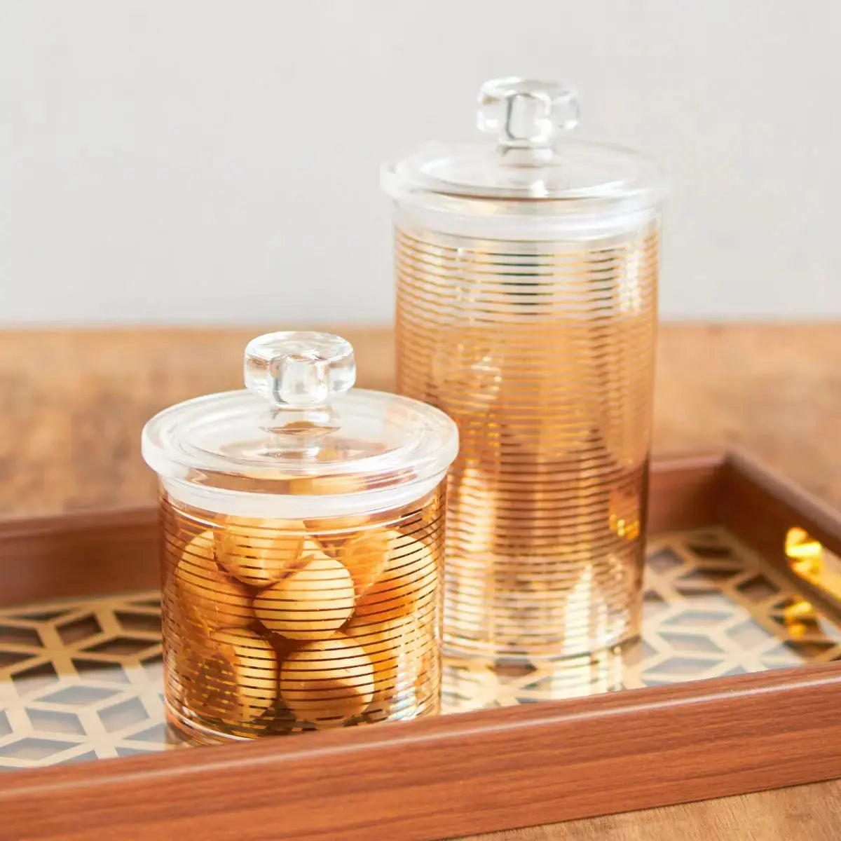 Camille Air Tight Acrylic Canister Speckled Space