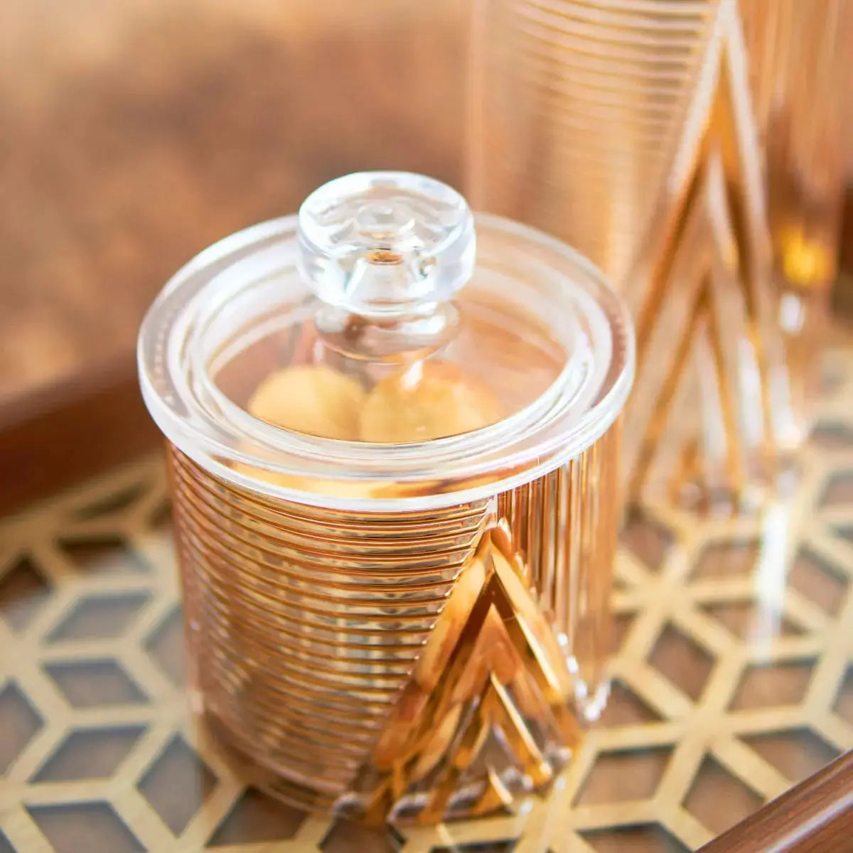 Denni Air Tight Acrylic Canister Speckled Space