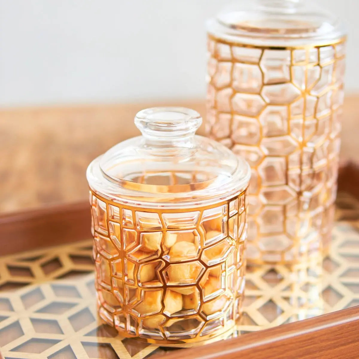 Eva Air Tight Acrylic Canister Speckled Space
