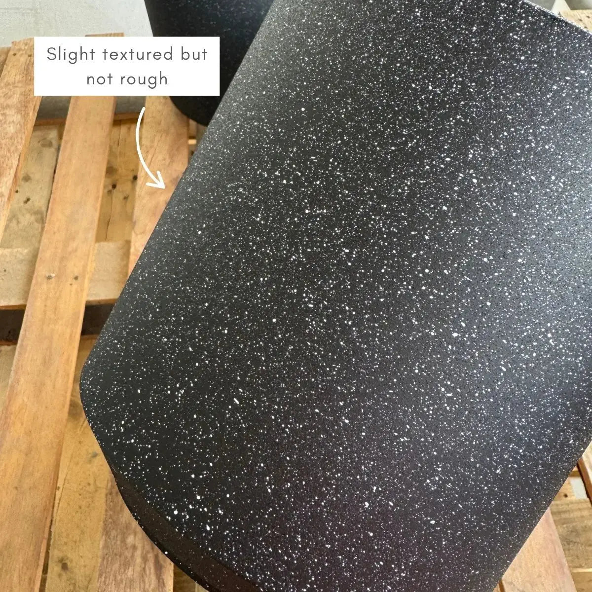 Borg Premium Thick Plastic Flower Pot Speckled Space