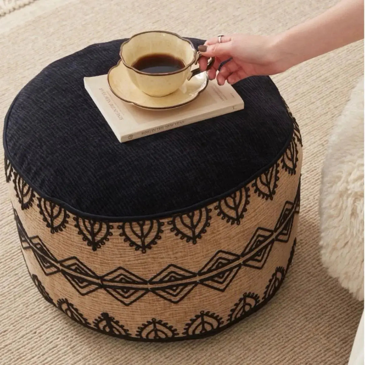 Marionie Sofa Ottoman Speckled Space