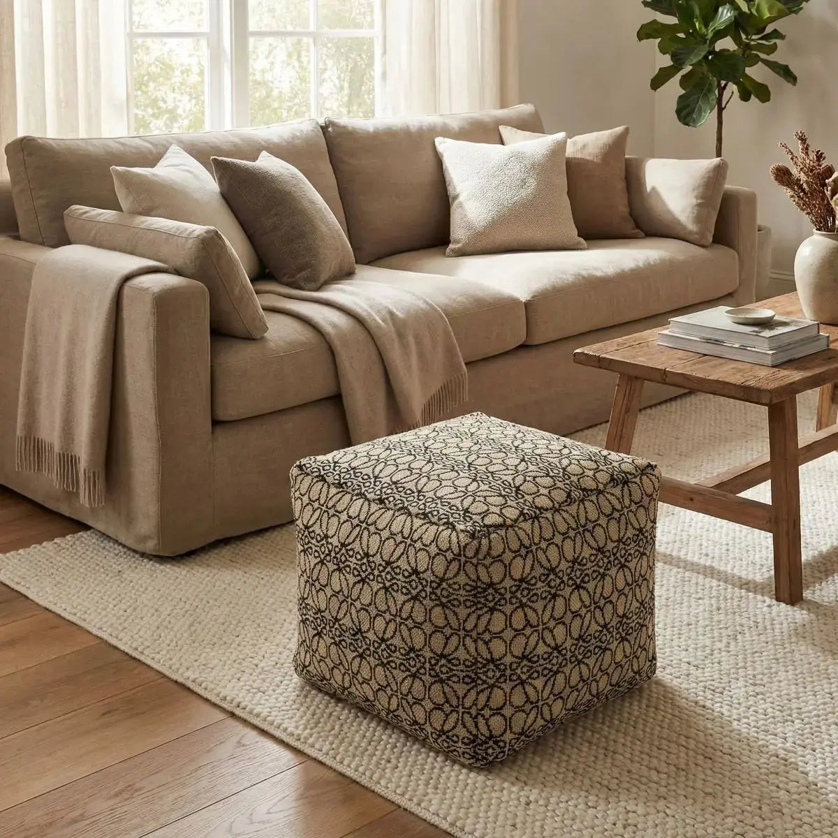 Yenly Sofa Ottoman Speckled Space