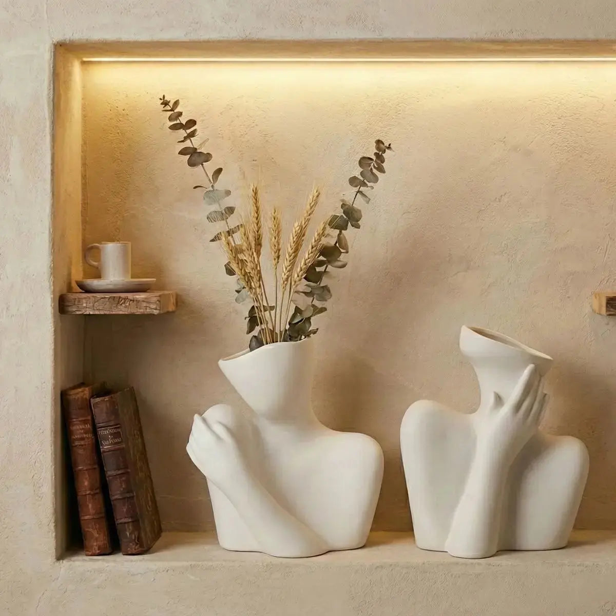 Everino Ceramic Decorative Vase Speckled Space