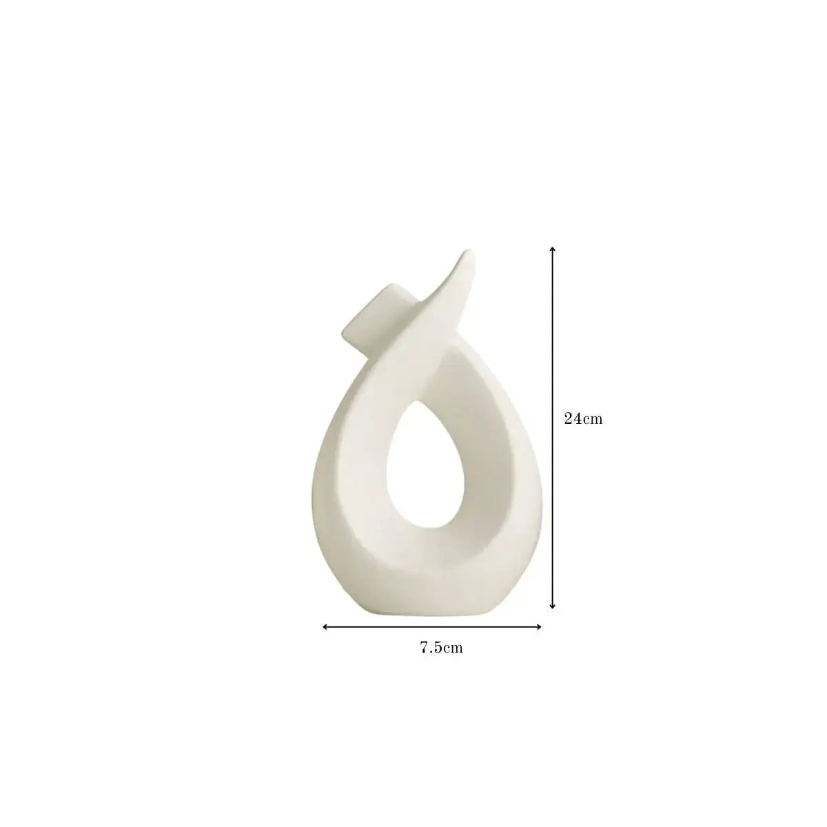 Sillho Ceramic Decorative Vase Speckled Space