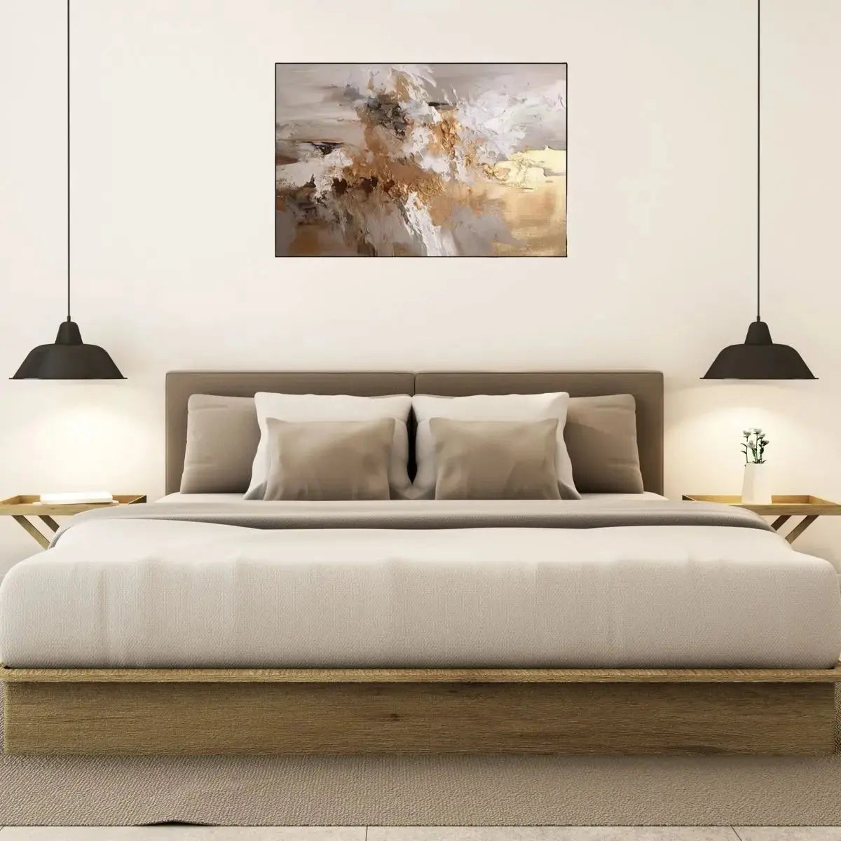 Govonde Hand-painted Wall Art-Speckled Space