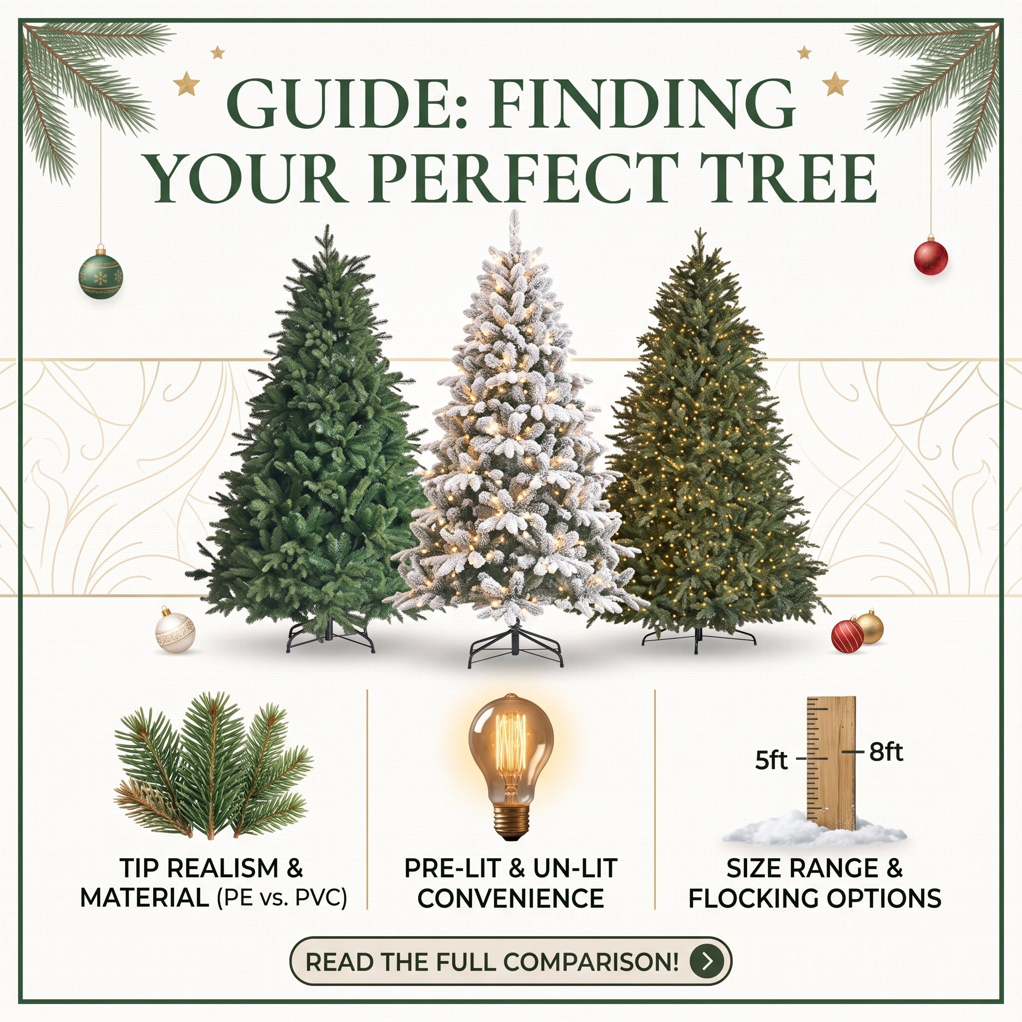Types of Christmas Trees in Singapore: Which One Fits Your Space Best?