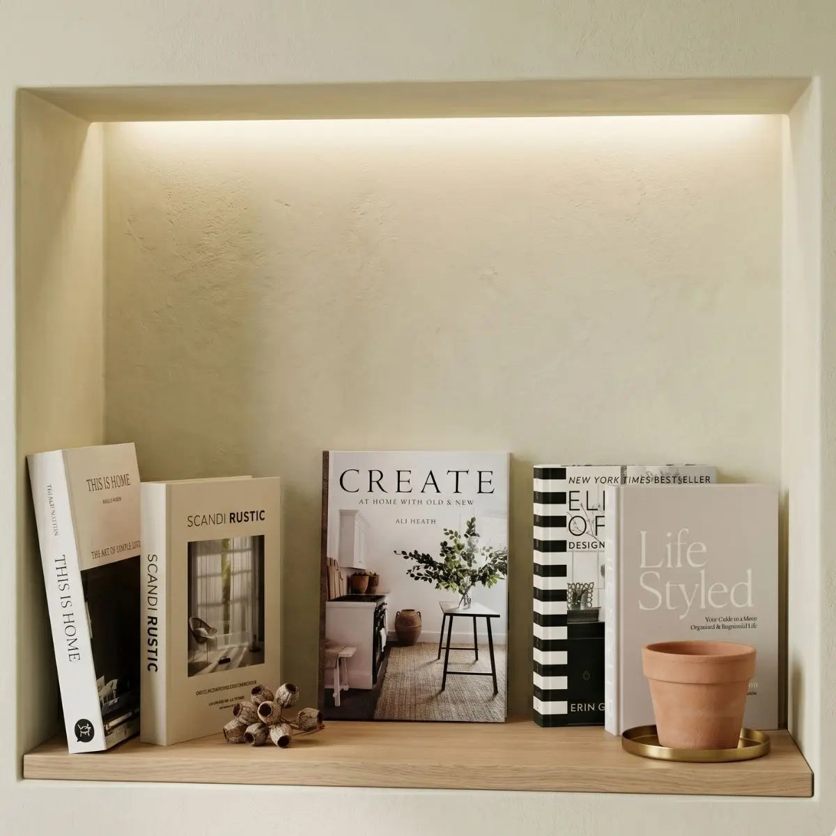 Artificial-Coffee-Books Speckled Space