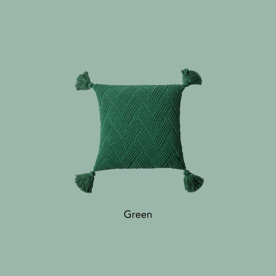 Knoty Knitted Cushion Cover