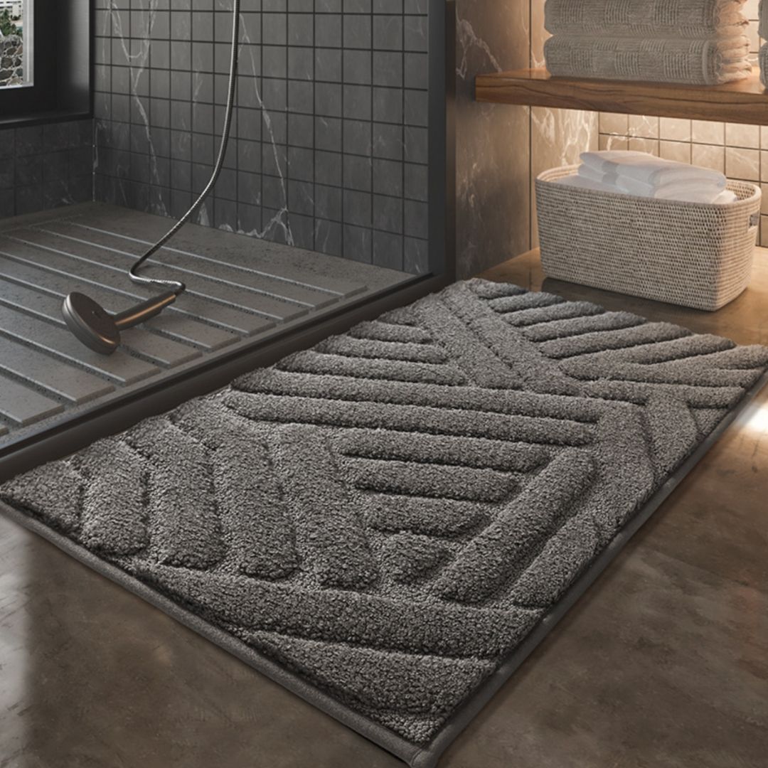 The Fluffy Bathroom Mat H