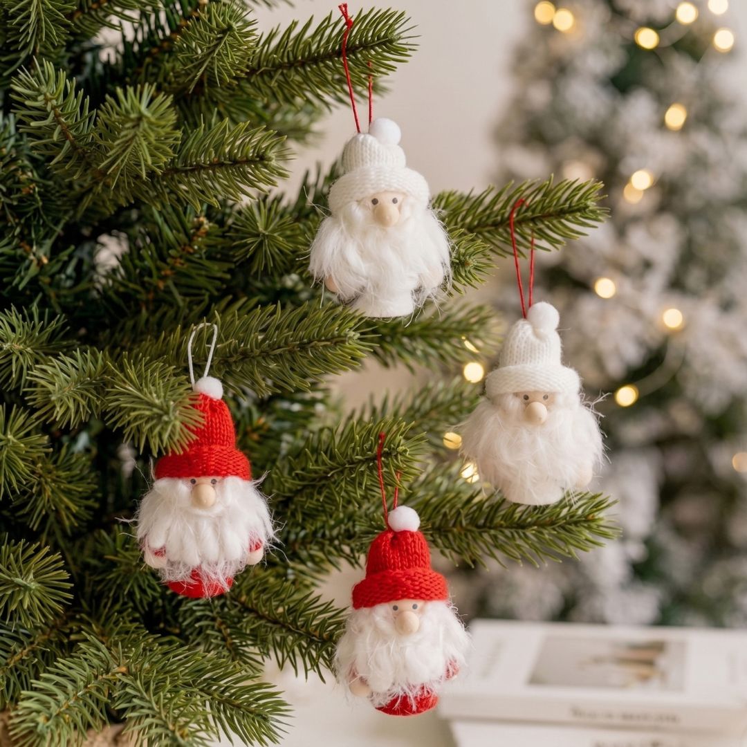 Little Santa Christmas Tree Ornament