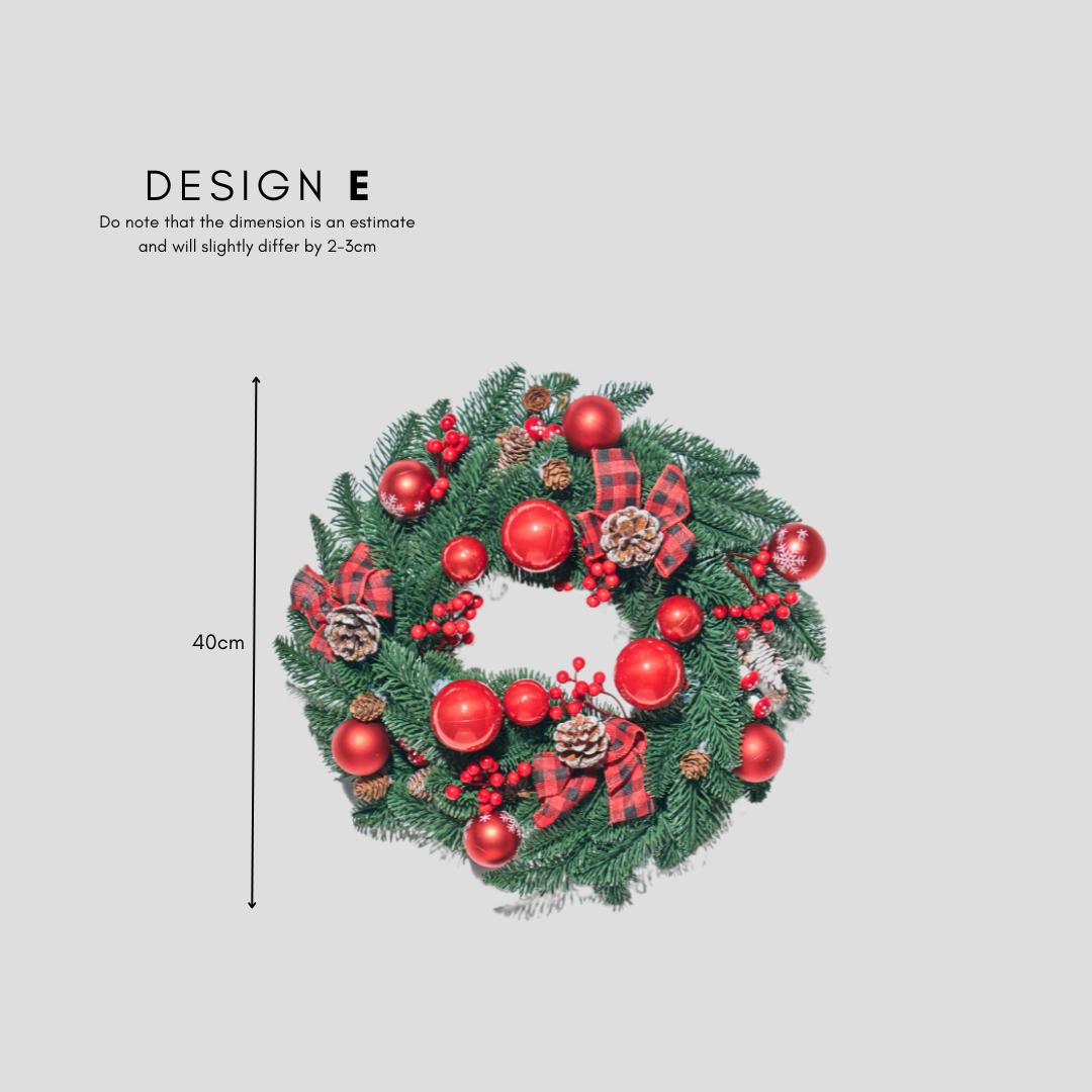 Bellery Christmas Wreath E-Speckled Space